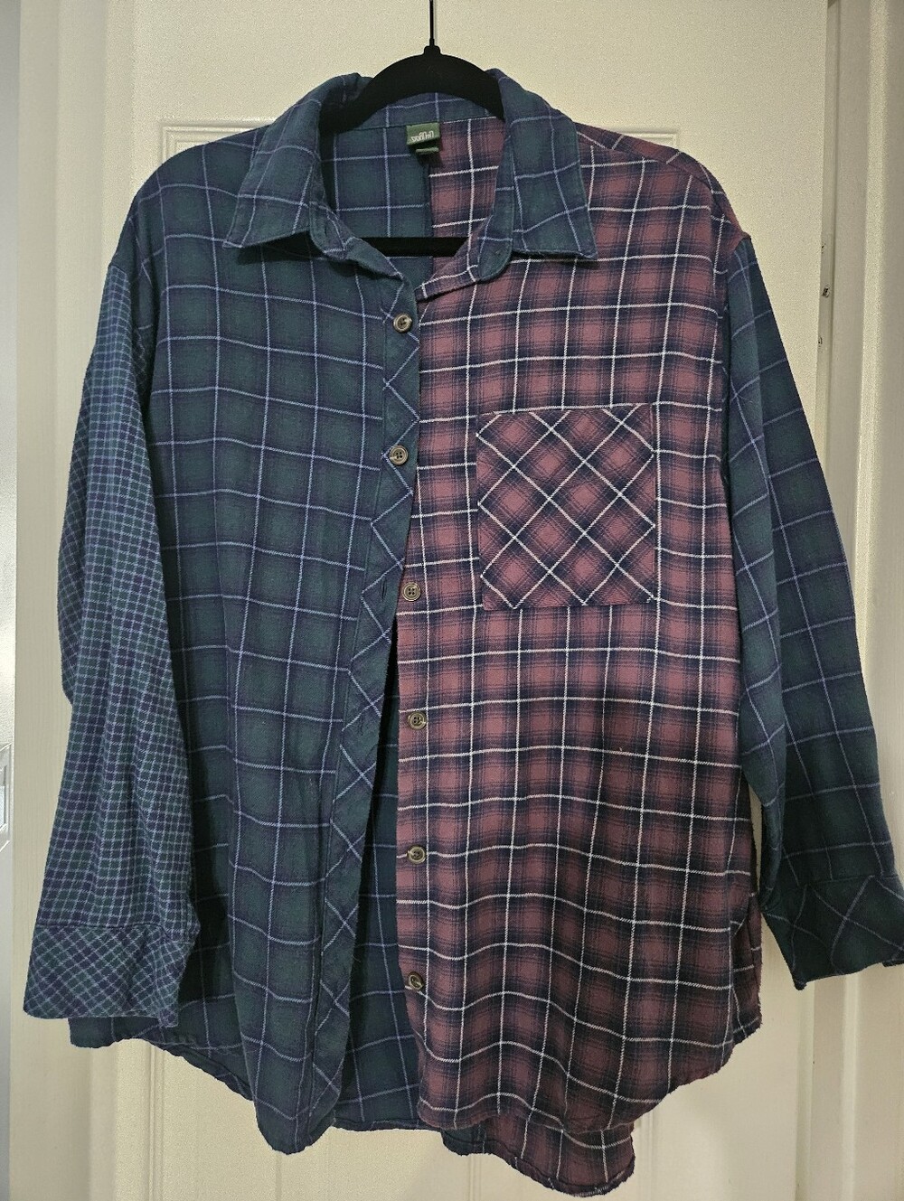 Wild Fable Mixed Plaid Shacket